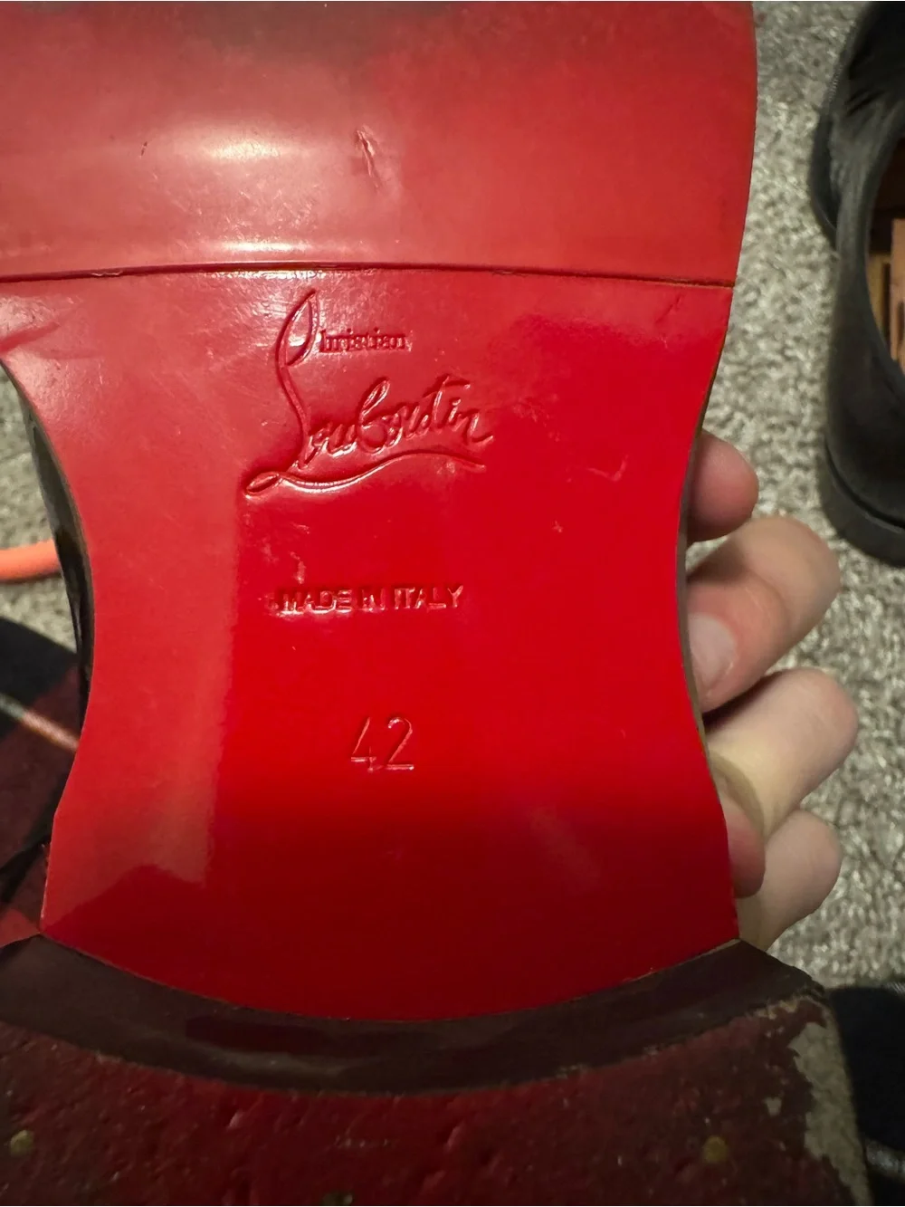 Christian Louboutin clb patent